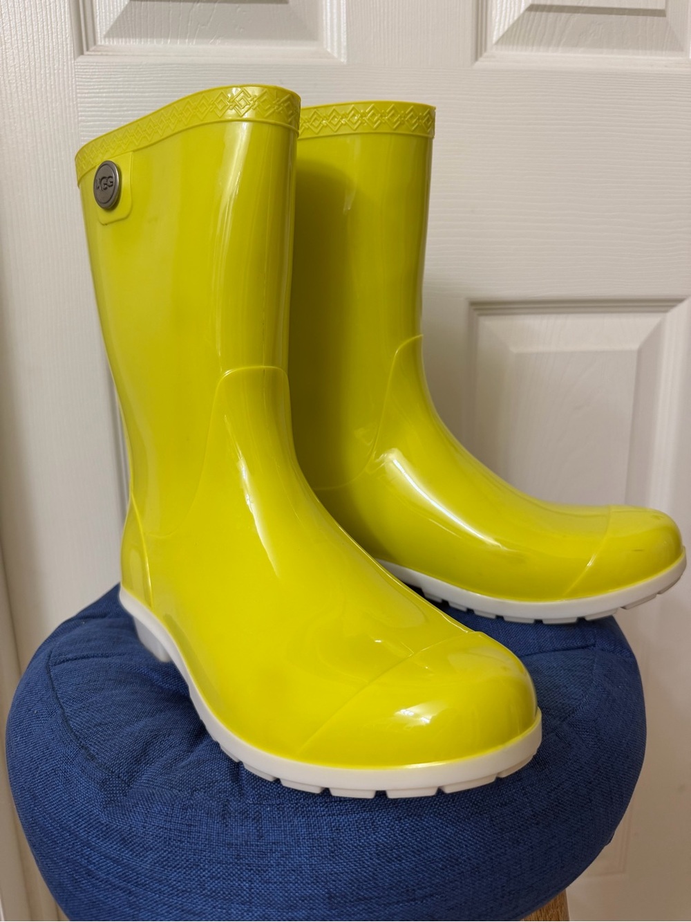 UGG Bright Yellow Waterproof Rain Boots